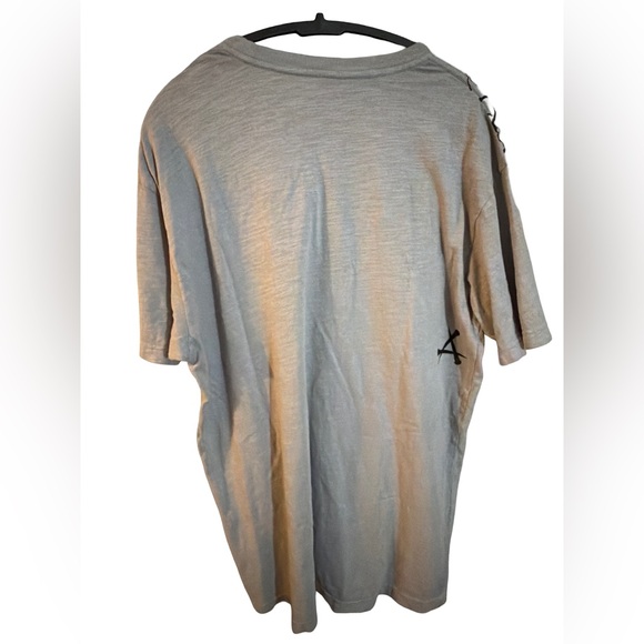 Affliction Black and Gray Skeleton Tree Tee - Picture 2 of 3